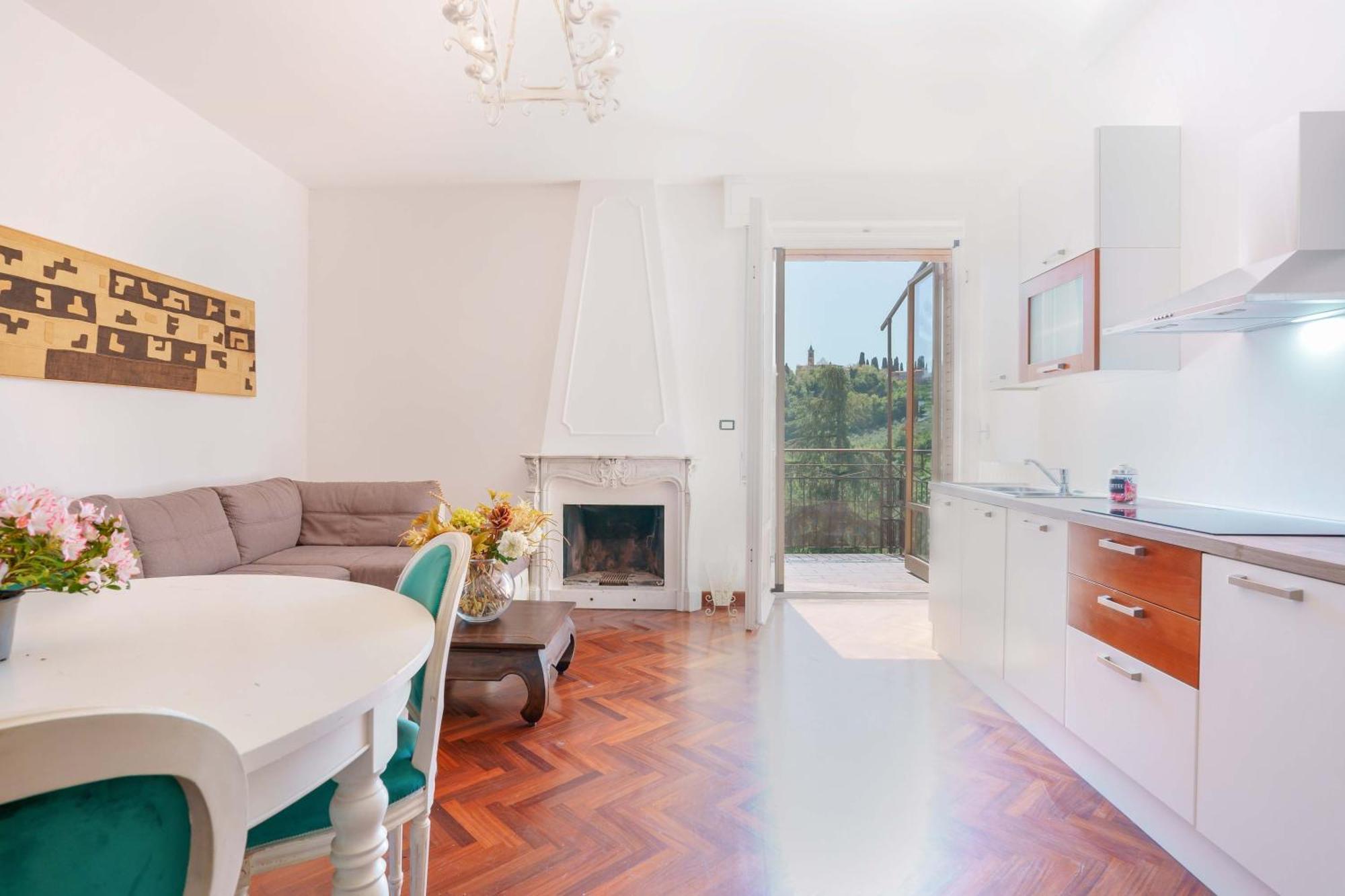 Il Sussurro Delle Colline - Ca Bianca Apartments Farneto Bagian luar foto